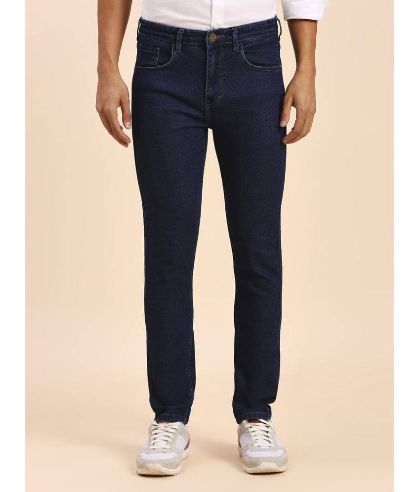 HJ HASASI Regular Fit Basic Men's Jeans - Indigo Blue ( Pack of 1 ) HJ HASASI Regular Fit Basic Men's Jeans - Indigo Blue ( Pack of 1 )