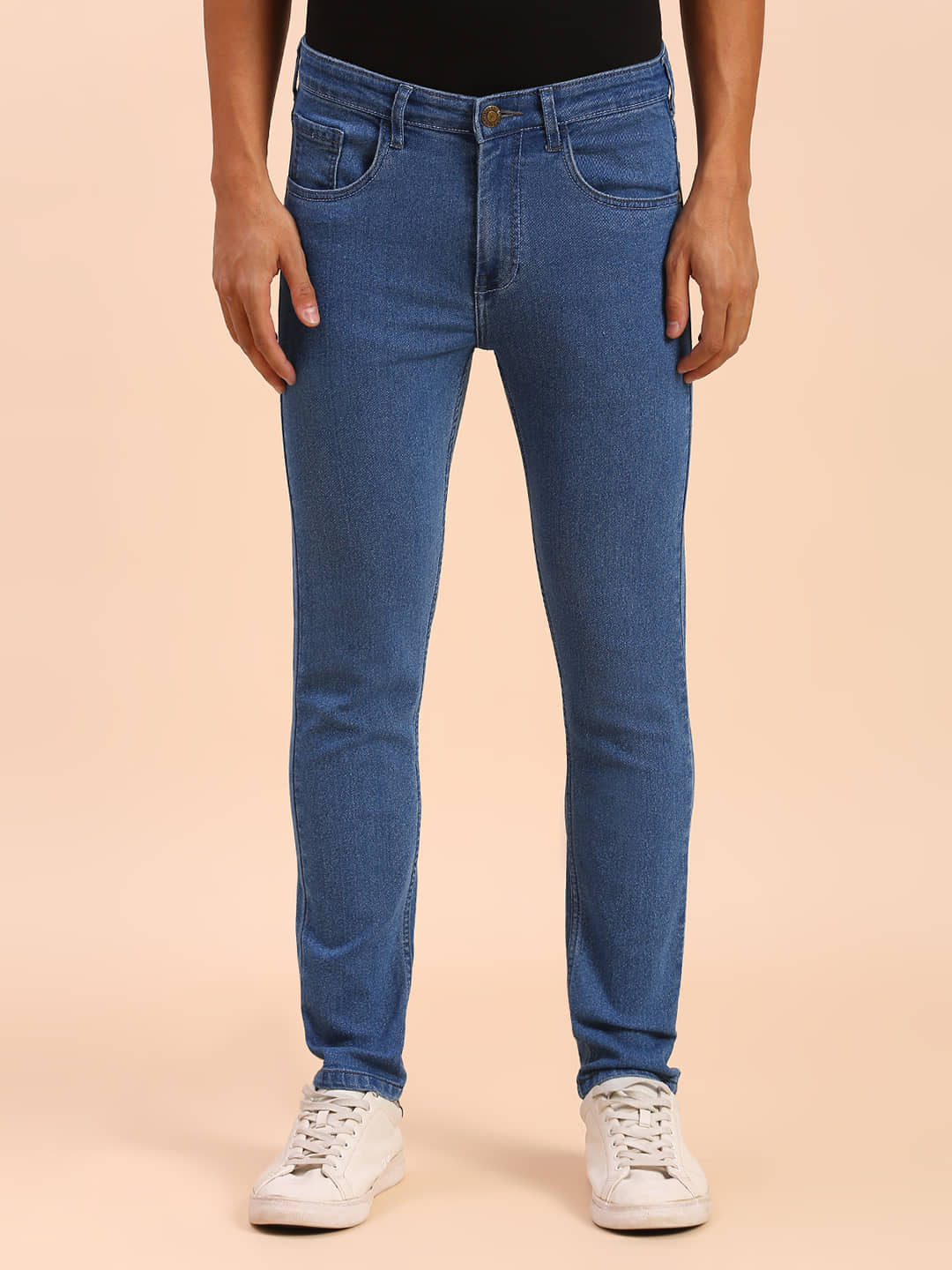 HJ HASASI Regular Fit Basic Men's Jeans - Indigo Blue ( Pack of 1 ) - Jeans | Buy online on ZillyBuy