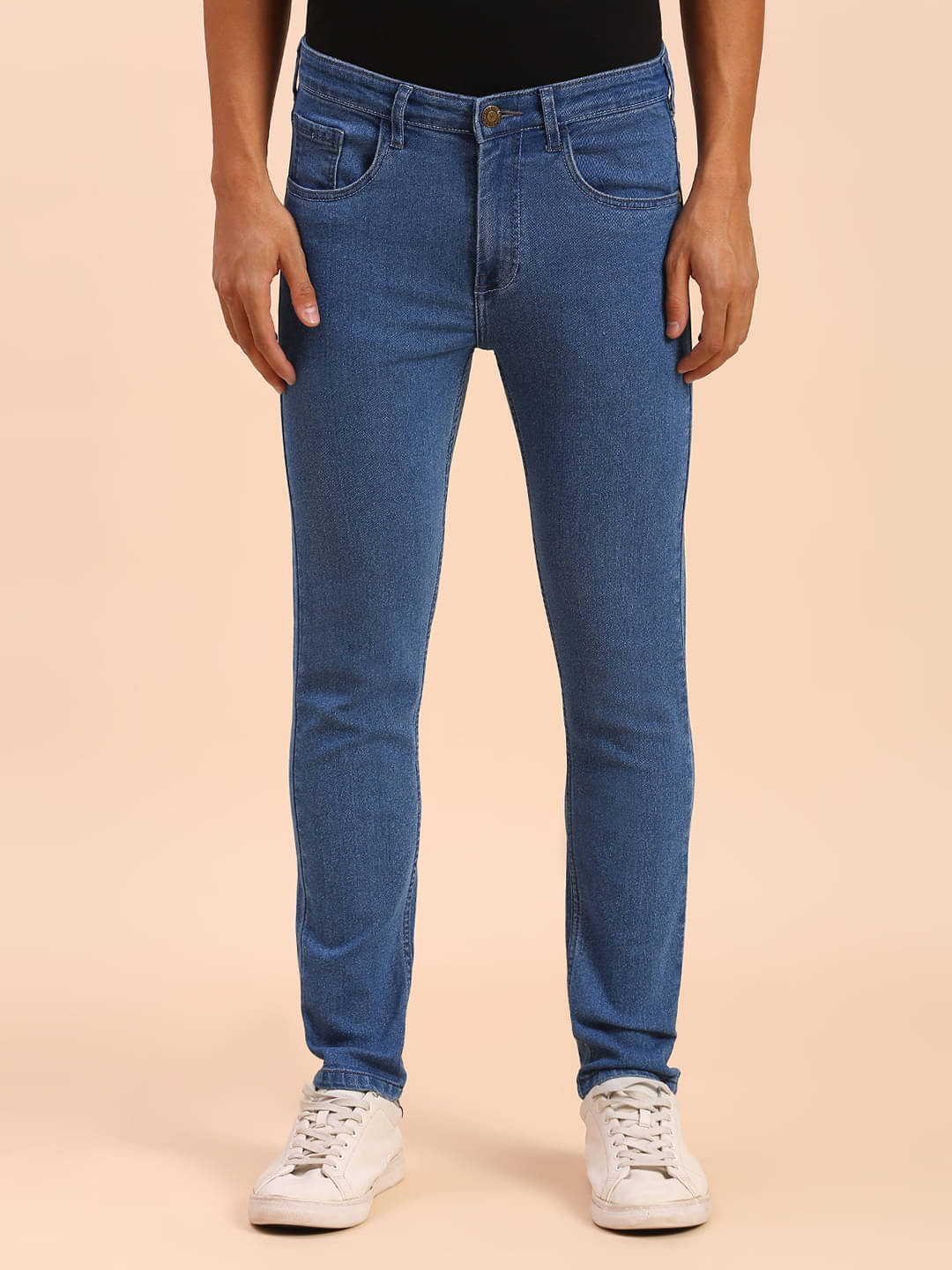     			HJ HASASI Regular Fit Basic Men's Jeans - Indigo Blue ( Pack of 1 )