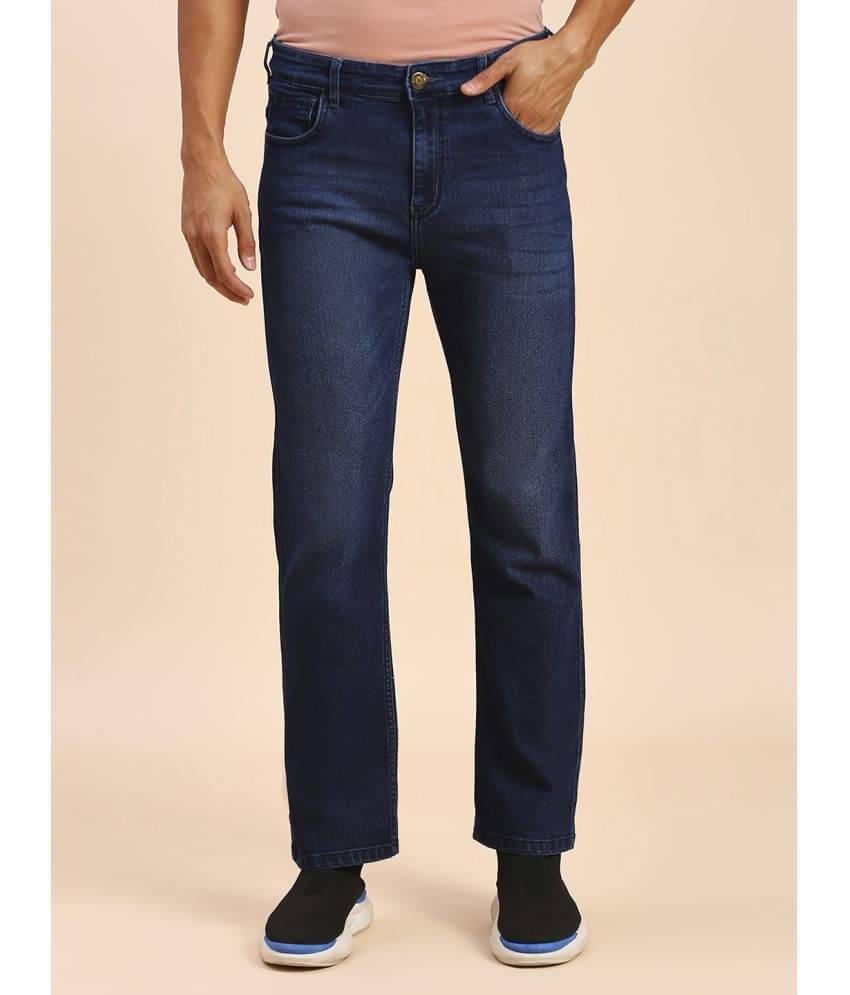 HJ HASASI Regular Fit Faded Men's Jeans - Indigo Blue ( Pack of 1 ) HJ HASASI Regular Fit Faded Men's Jeans - Indigo Blue ( Pack of 1 )