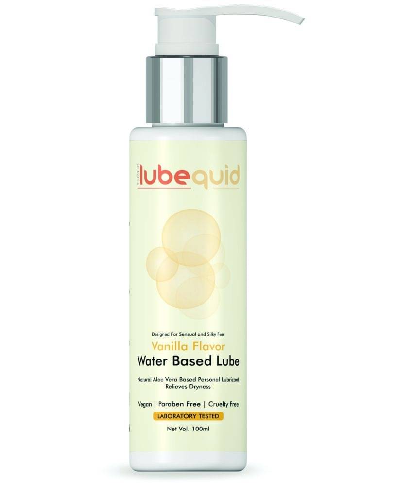 Lubequid Water-Based Personal Lubricant, 100 ML Bottle- 2 in 1 Lubricant & massage Gel for Men and Women ~ Water Based Lube ~ Skin Friendly, Silicone and Paraben Free, Vanilla Flavoured Lubequid Water-Based Personal Lubricant, 100 ML Bottle- 2 in 1 Lubricant & massage Gel for Men and Women ~ Water Based Lube ~ Skin Friendly, Silicone and Paraben Free, Vanilla Flavoured