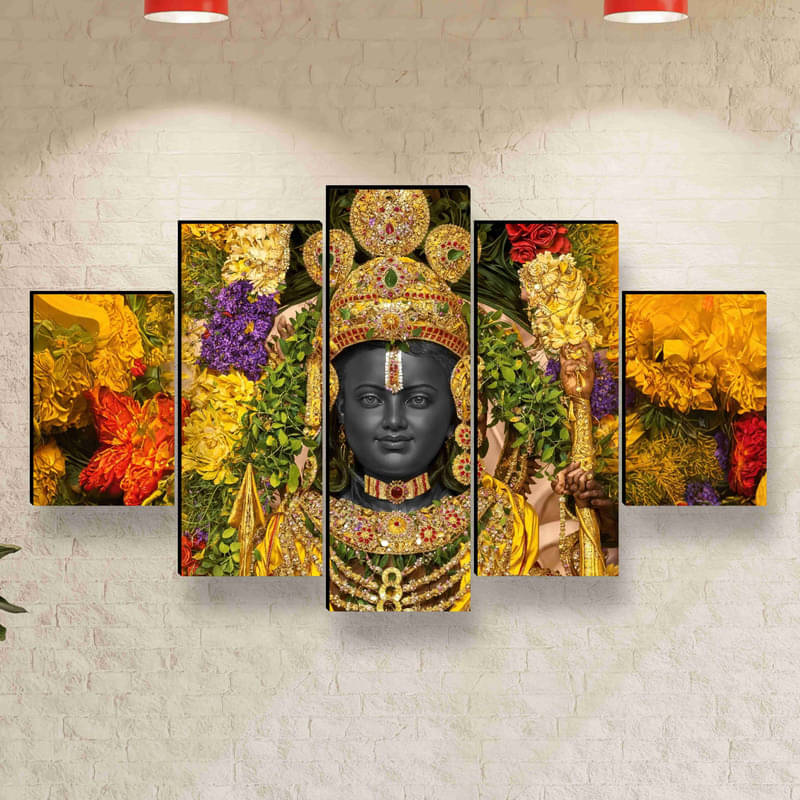    			Saf Religious Ram Lalla Painting Without Frame