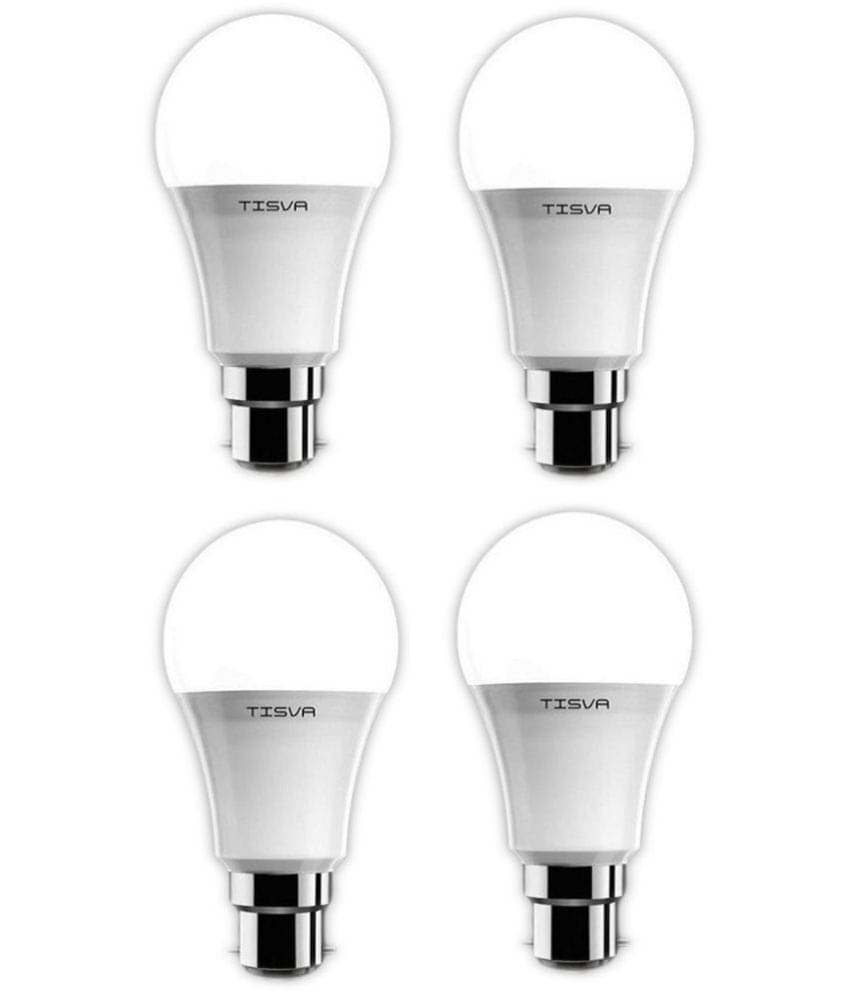 Tisva 12W Cool Day Light LED Bulb ( Pack of 4 ) Tisva 12W Cool Day Light LED Bulb ( Pack of 4 )