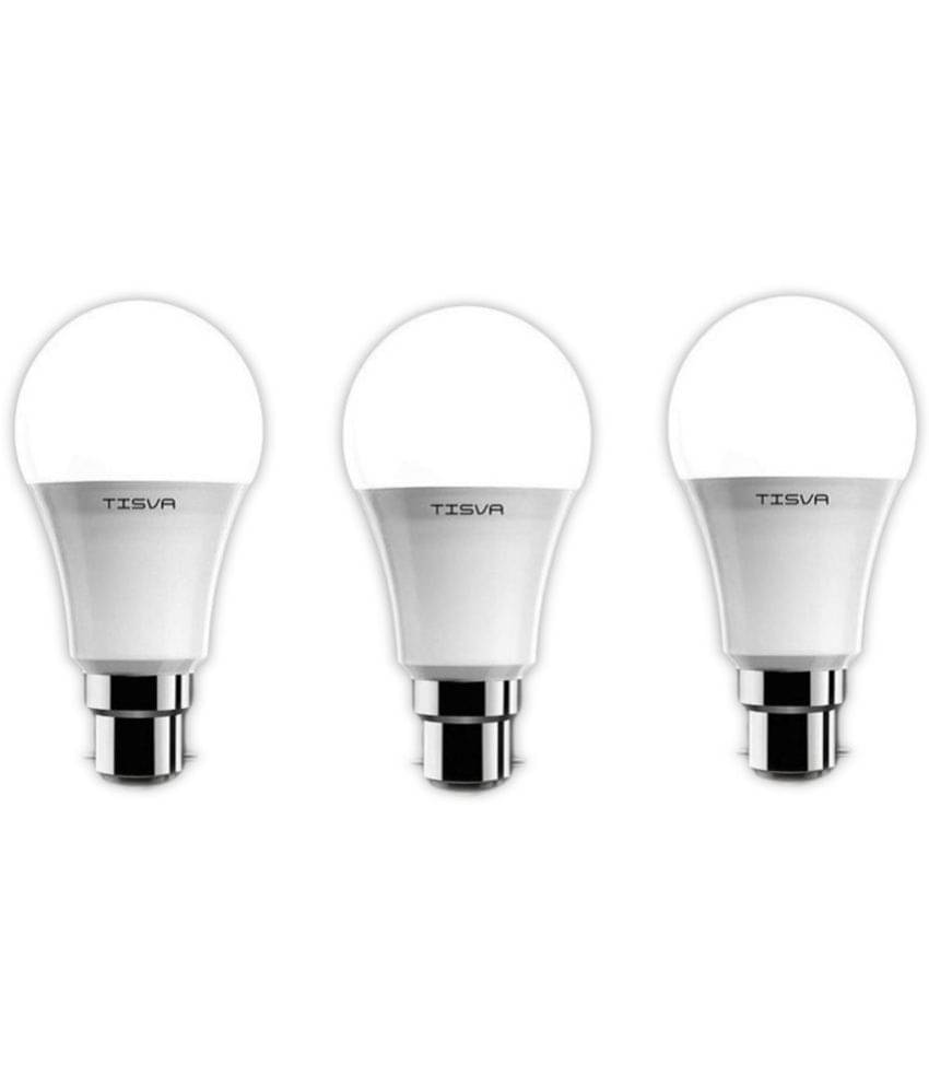 Tisva 9W Cool Day Light LED Bulb ( Pack of 3 ) Tisva 9W Cool Day Light LED Bulb ( Pack of 3 )