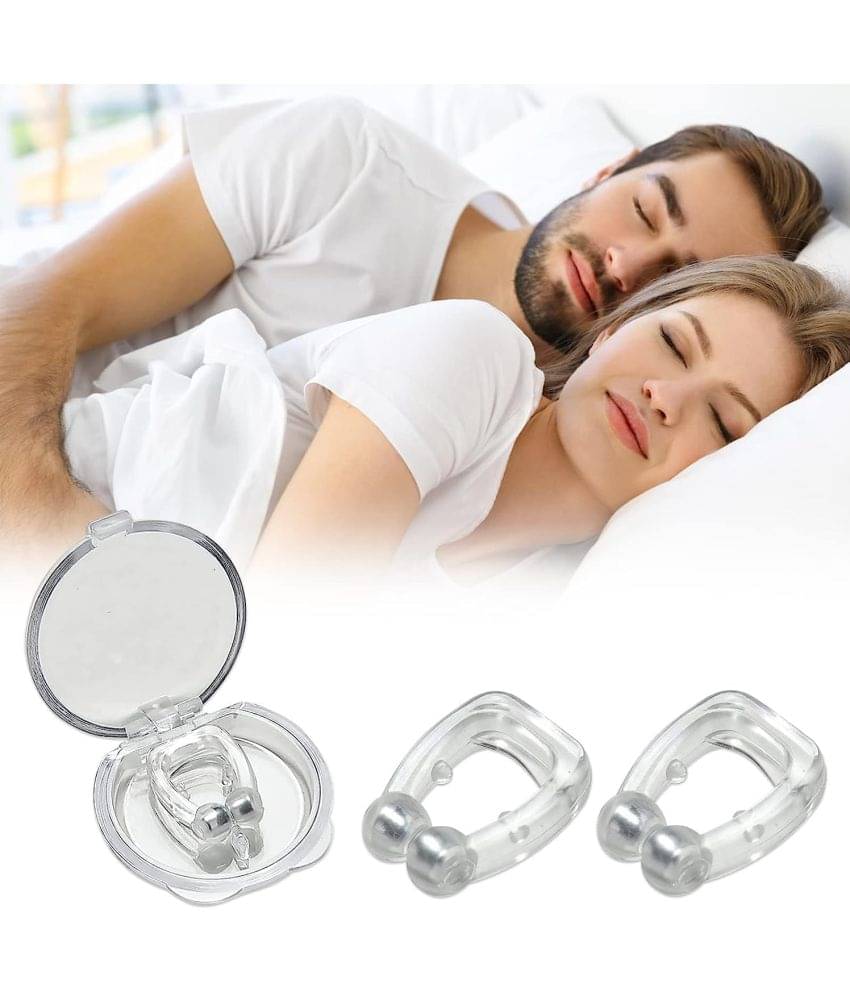 Anti Snoring Devices for Men and Women Soft Silicon Nose Clip | Unisex Snoring Stopper Anti Snore Free Sleep Silicone Magnetic Nose Clip | Stop Snoring (V_Magnetic Nose Clip) Anti Snoring Devices for Men and Women Soft Silicon Nose Clip | Unisex Snoring Stopper Anti Snore Free Sleep Silicone Magnetic Nose Clip | Stop Snoring (V_Magnetic Nose Clip)