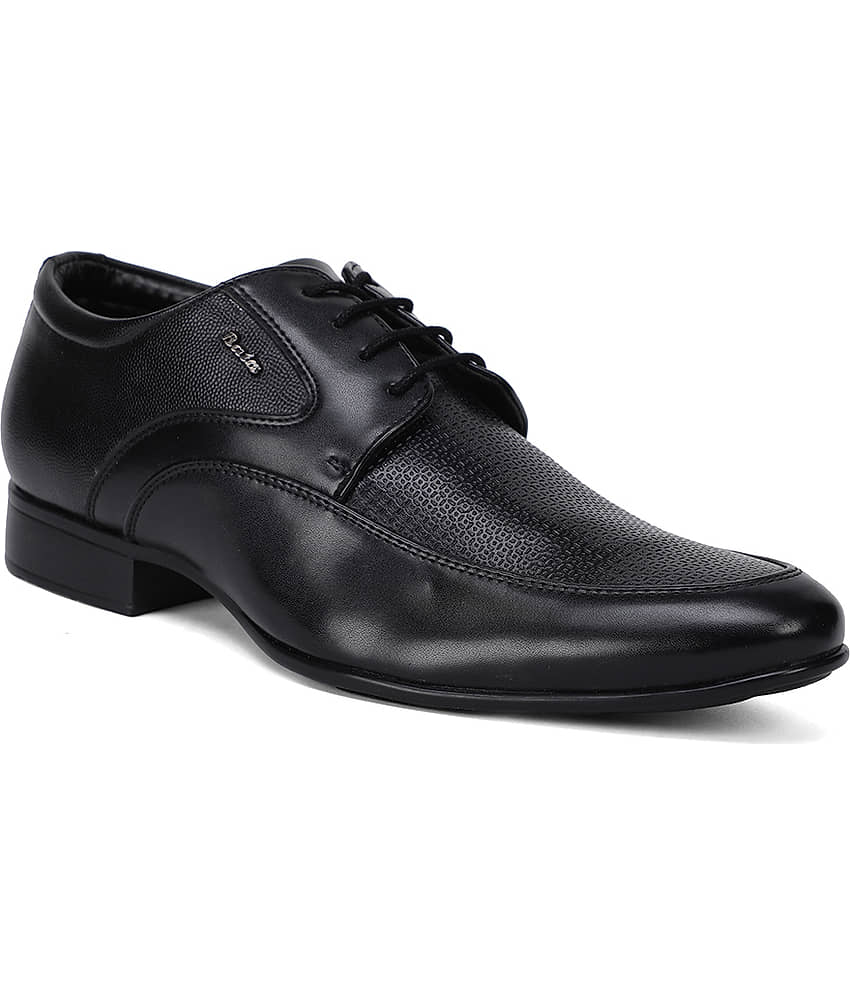Bata Black Men's Derby Formal Shoes - Formal Shoes | Buy online on ZillyBuy