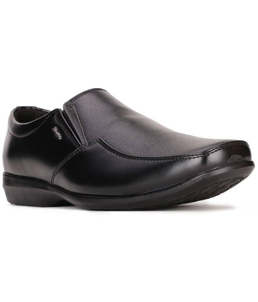 Bata Black Men's Slip On Formal Shoes Bata Black Men's Slip On Formal Shoes