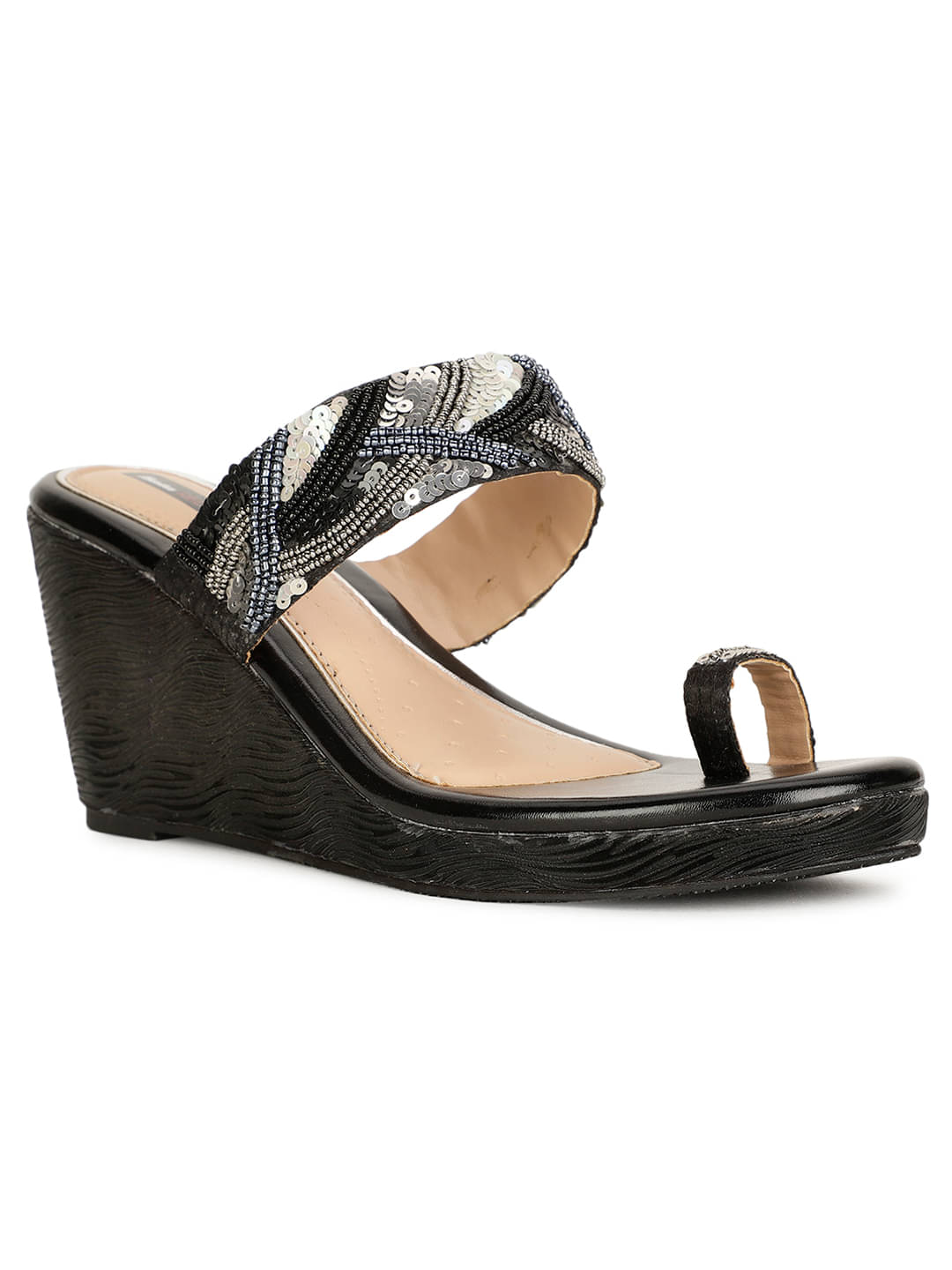 Bata Black Women's Sandal Heels Bata Black Women's Sandal Heels
