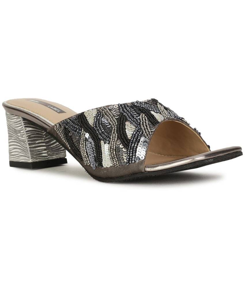     			Bata Black Women's Sandal Heels