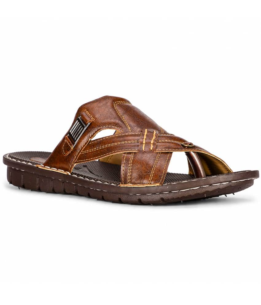 Bata - Brown Men's Sandals