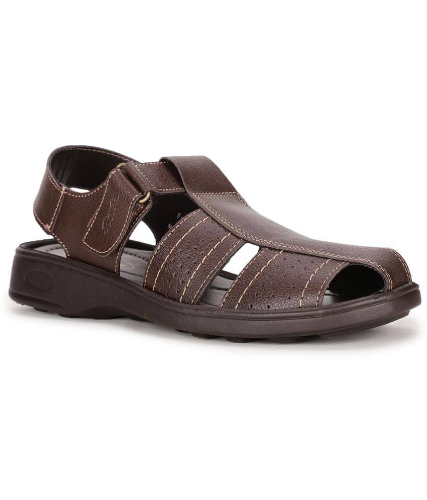 Bata - Brown Men's Sandals     			Bata - Brown Men's Sandals