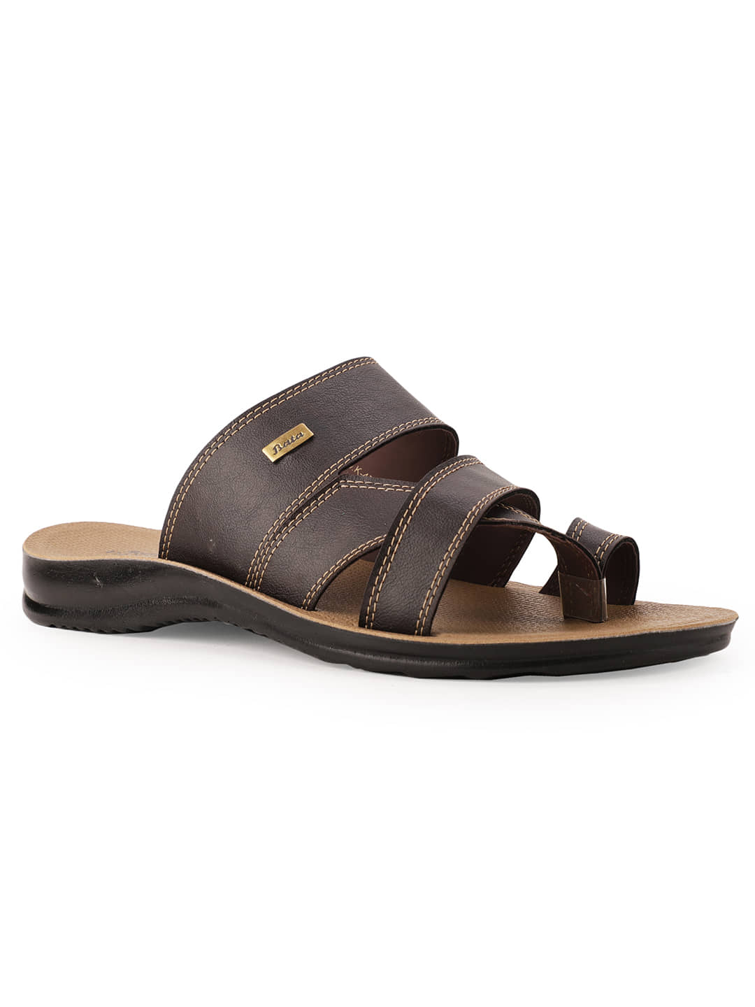 Bata - Brown Men's Sandals