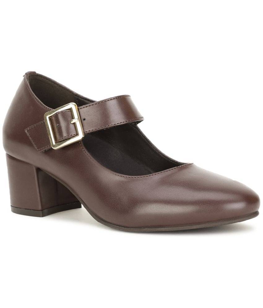 Bata Brown Women's Sandal Heels Bata Brown Women's Sandal Heels
