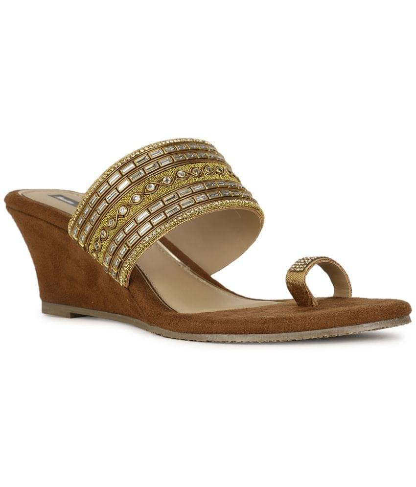     			Bata Brown Women's Sandal Heels