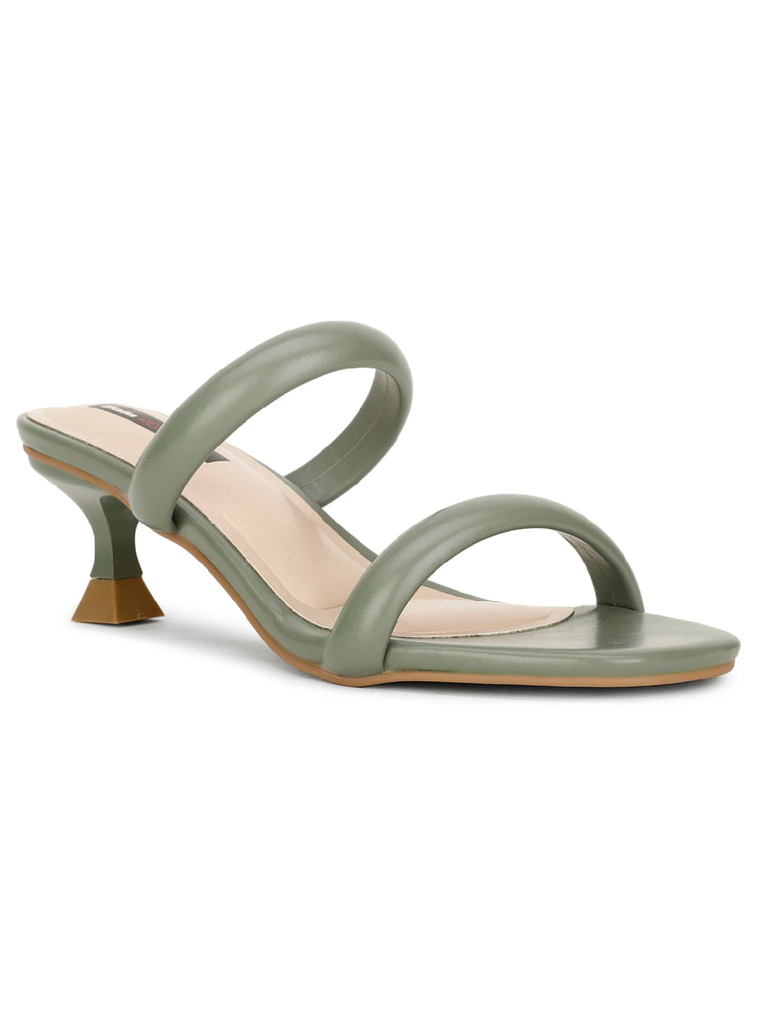     			Bata Green Women's Sandal Heels
