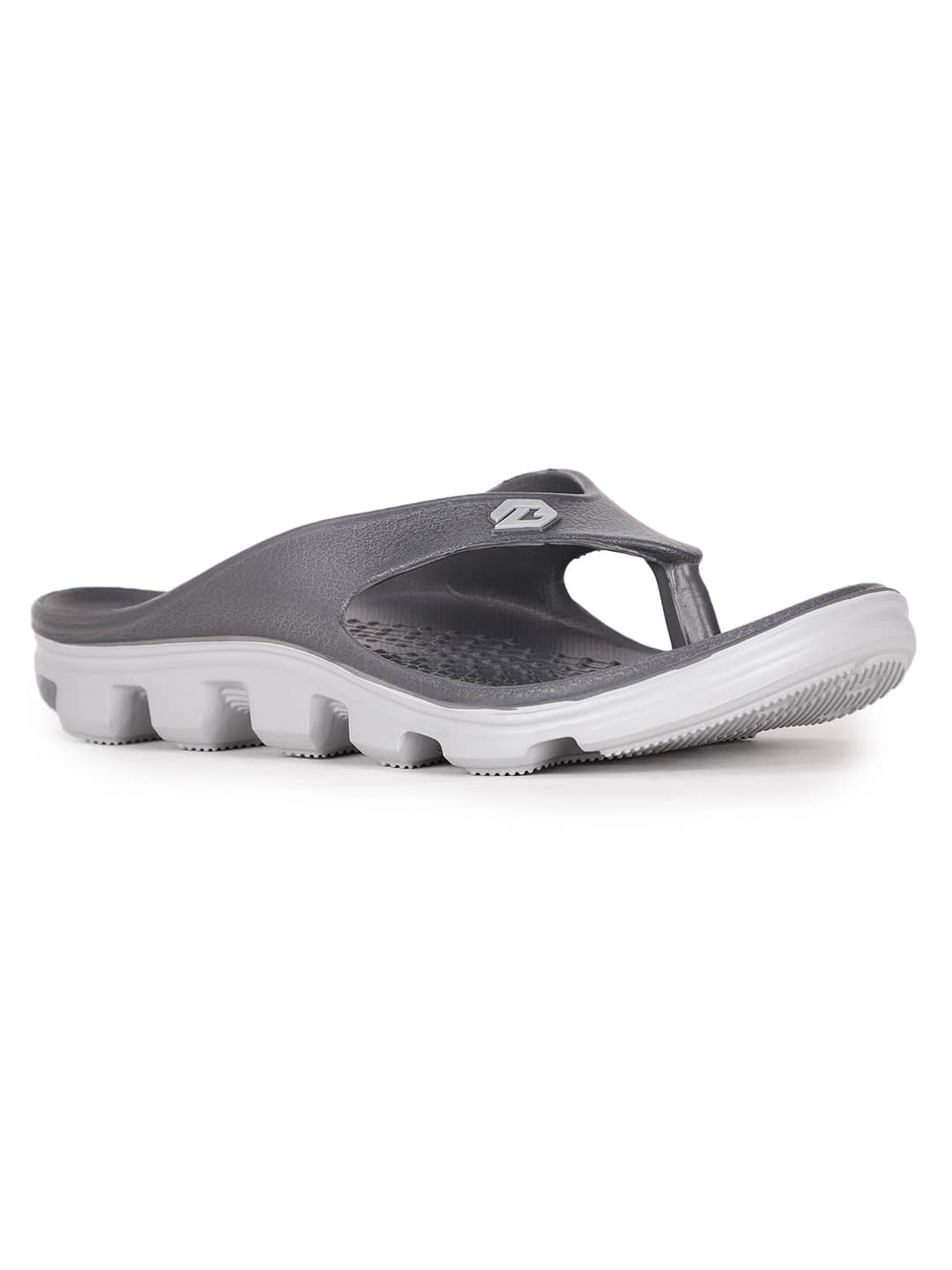 Bata Grey Men's Thong Flip Flop