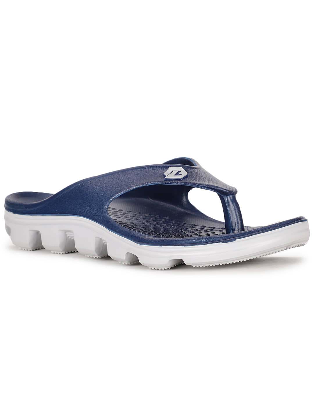 Bata Navy Men's Thong Flip Flop