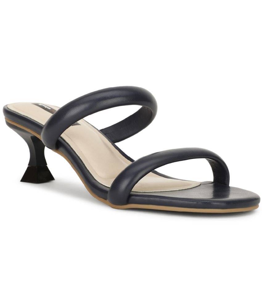 Bata Navy Women's Sandal Heels Bata Navy Women's Sandal Heels