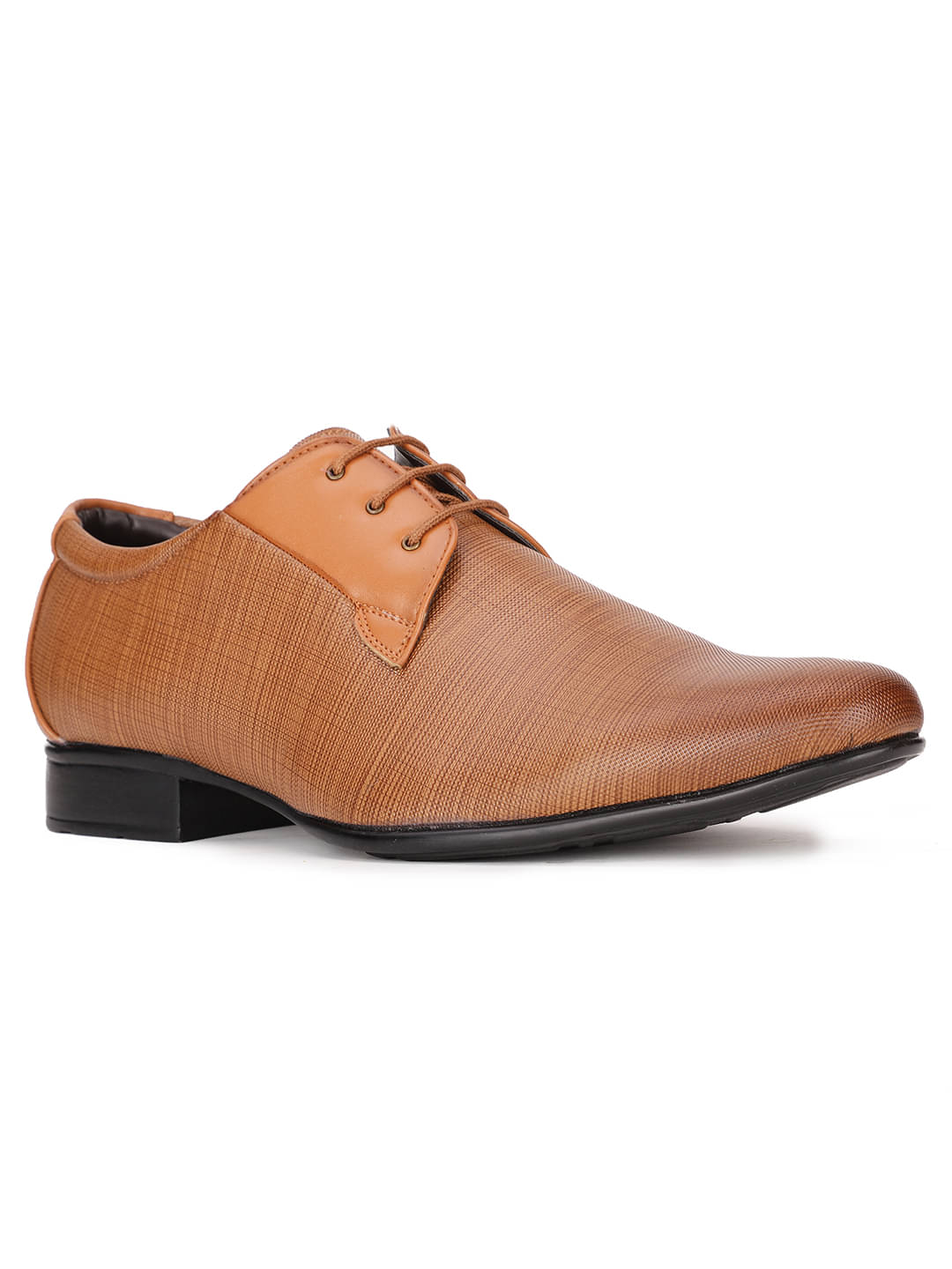     			Bata Tan Men's Derby Formal Shoes
