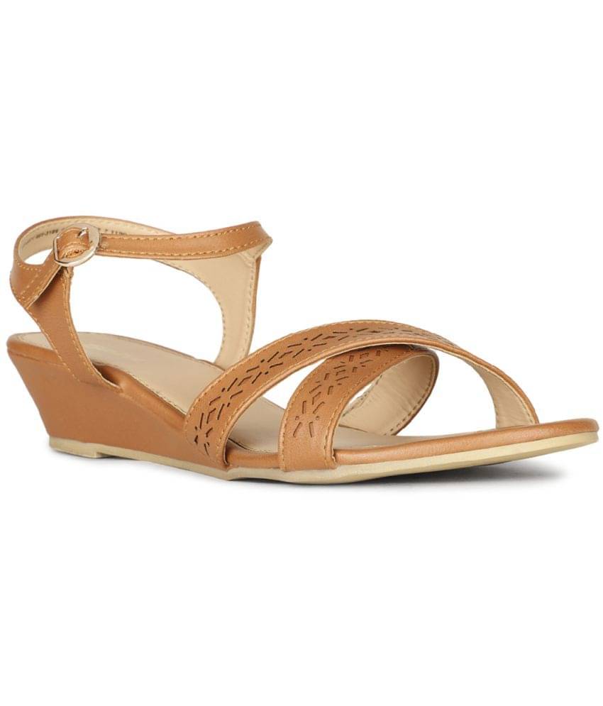     			Bata Tan Women's Sandal Heels