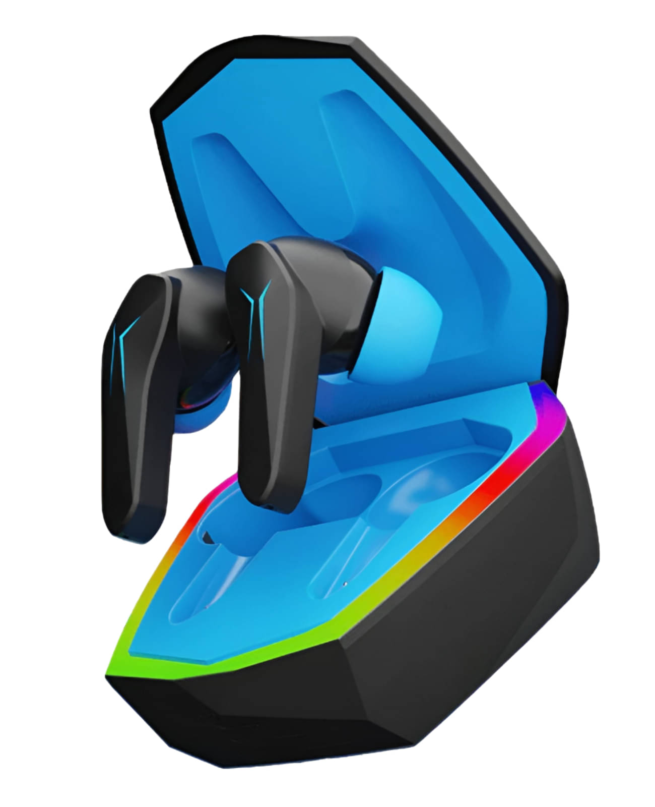     			COREGENIX Mortal 121 Bluetooth True Wireless (TWS) In Ear 40 Hours Playback Low Latency IPX5(Splash & Sweat Proof) Black