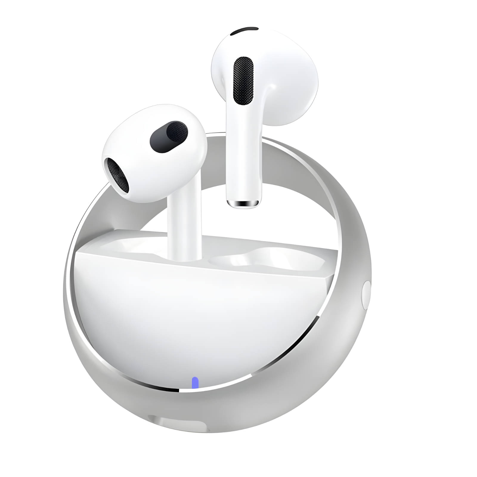     			COREGENIX Ring Stereo Bluetooth True Wireless (TWS) In Ear 30 Hours Playback Low Latency IPX5(Splash & Sweat Proof) White