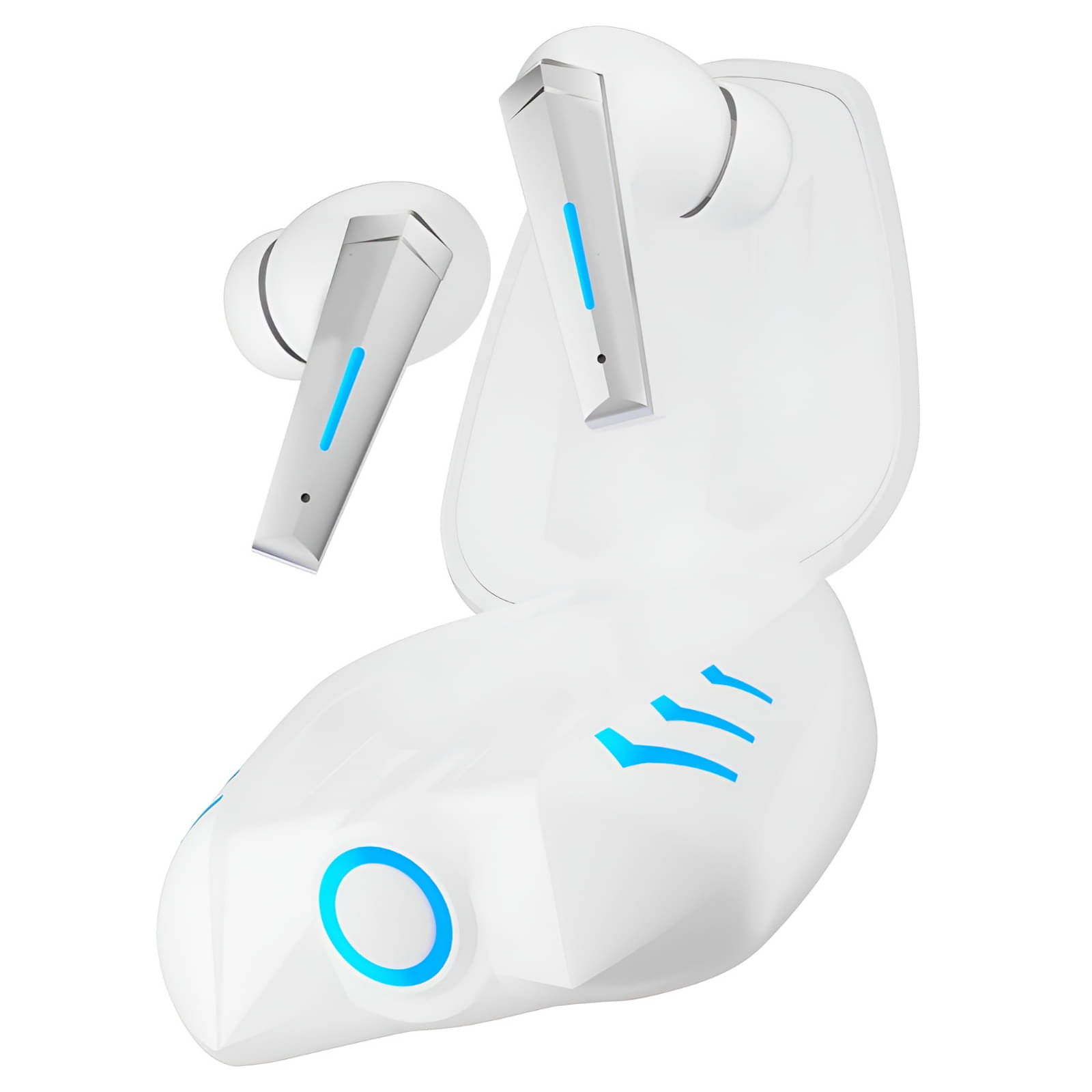     			COREGENIX U-Tank Bluetooth True Wireless (TWS) In Ear 25 Hours Playback Low Latency IPX5(Splash & Sweat Proof) White