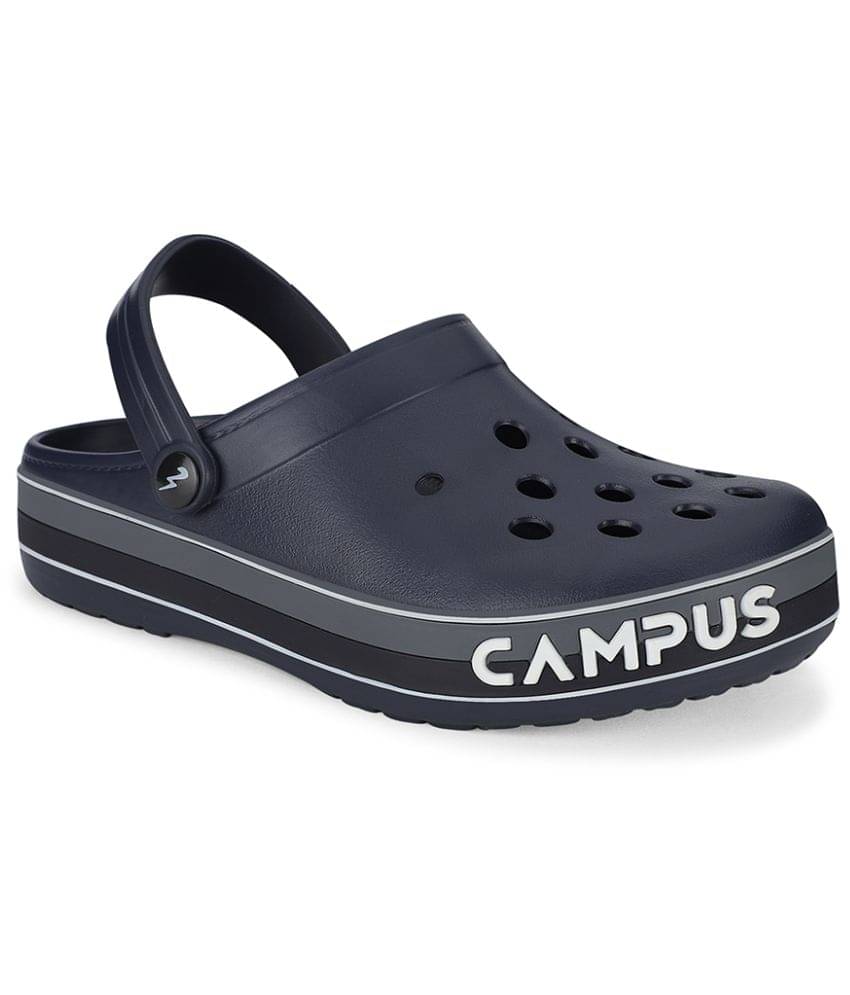     			Campus - Navy Blue Men's Clogs