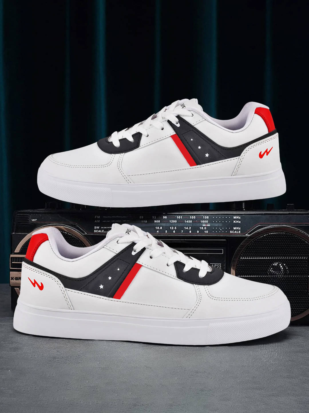     			Campus OG-02 Black Men's Sneakers