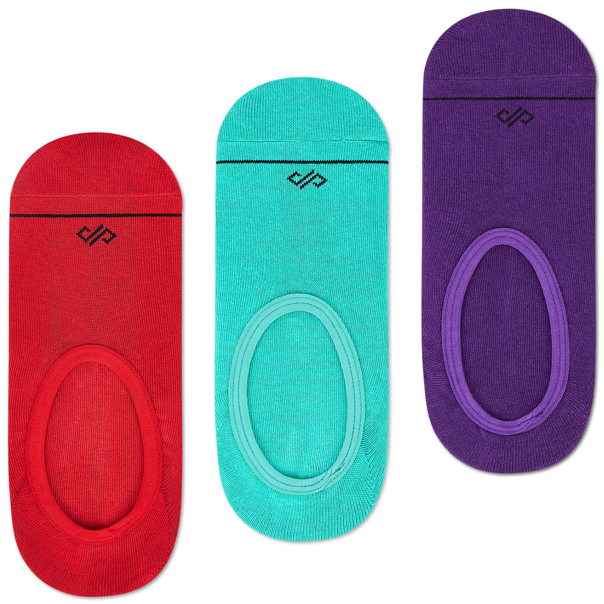 Dynamocks Cotton Blend Men's Printed MultiColor No Show Socks ( Pack of 3 )     			Dynamocks Cotton Blend Men's Printed MultiColor No Show Socks ( Pack of 3 )