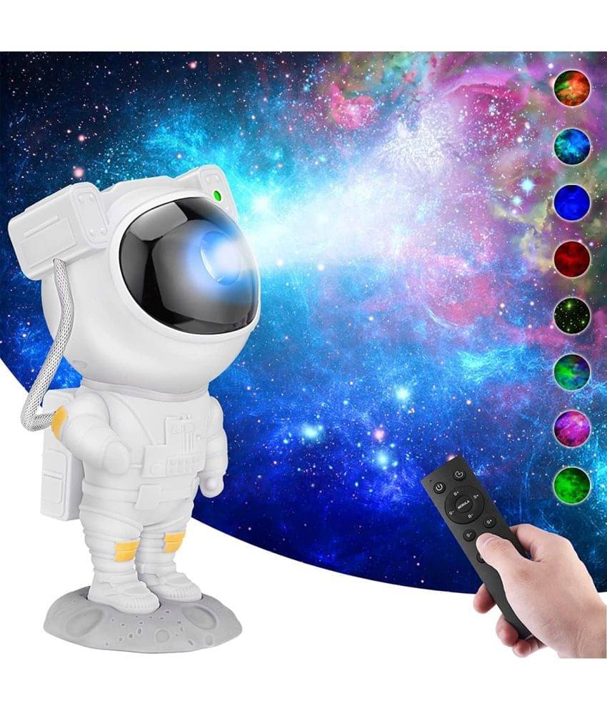 GEEO Astronaut Galaxy Projector with Remote Control - 360° Adjustable Timer Kids Astronaut Nebula Night Light GEEO Astronaut Galaxy Projector with Remote Control - 360° Adjustable Timer Kids Astronaut Nebula Night Light