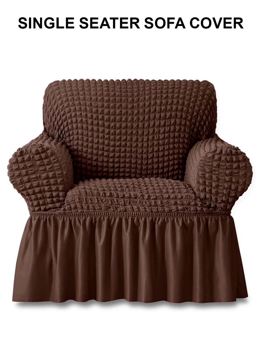 Cortina 2 Seater Polyester Sofa Cover ( Pack of 1 )