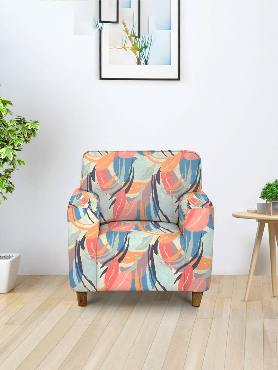     			Cortina 1 Seater Polyester Sofa Cover ( Pack of 1 )