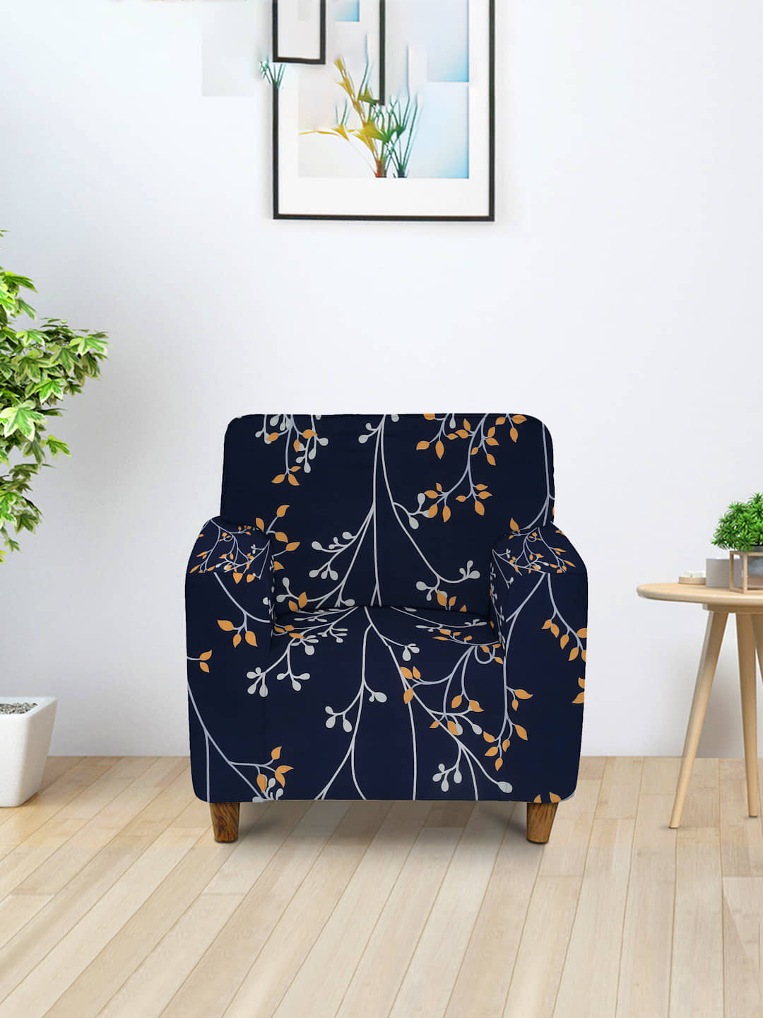 Cortina 3 Seater Polyester Sofa Cover ( Pack of 1 )