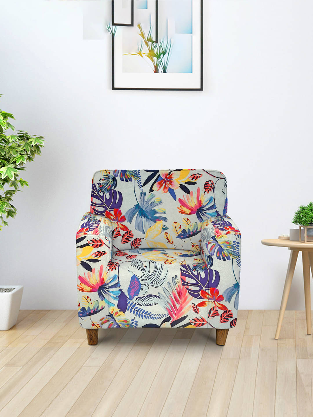     			Cortina 1 Seater Polyester Sofa Cover ( Pack of 1 )