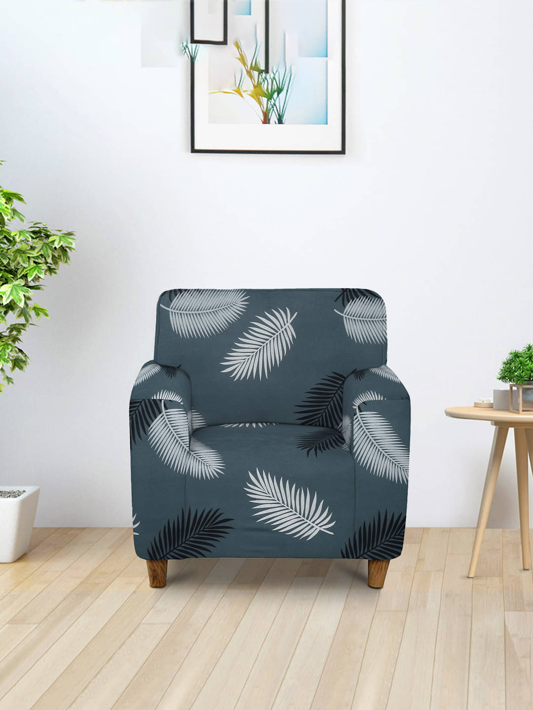     			Cortina 1 Seater Polyester Sofa Cover ( Pack of 1 )