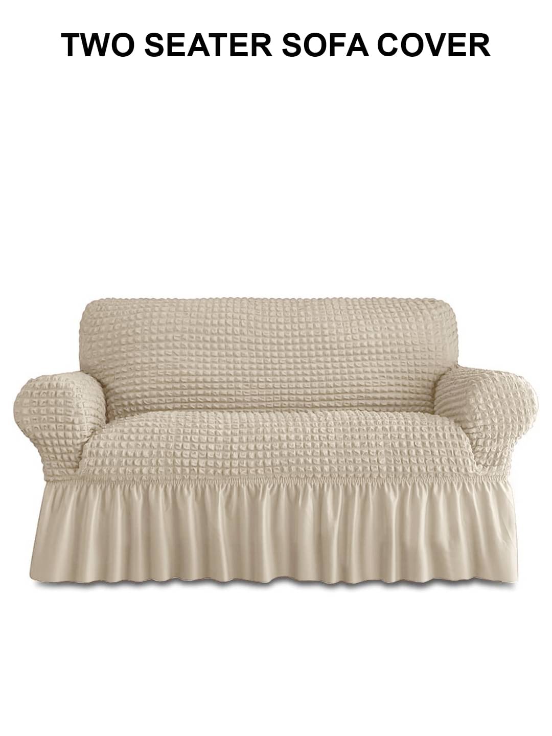     			Cortina 2 Seater Polyester Sofa Cover ( Pack of 1 )