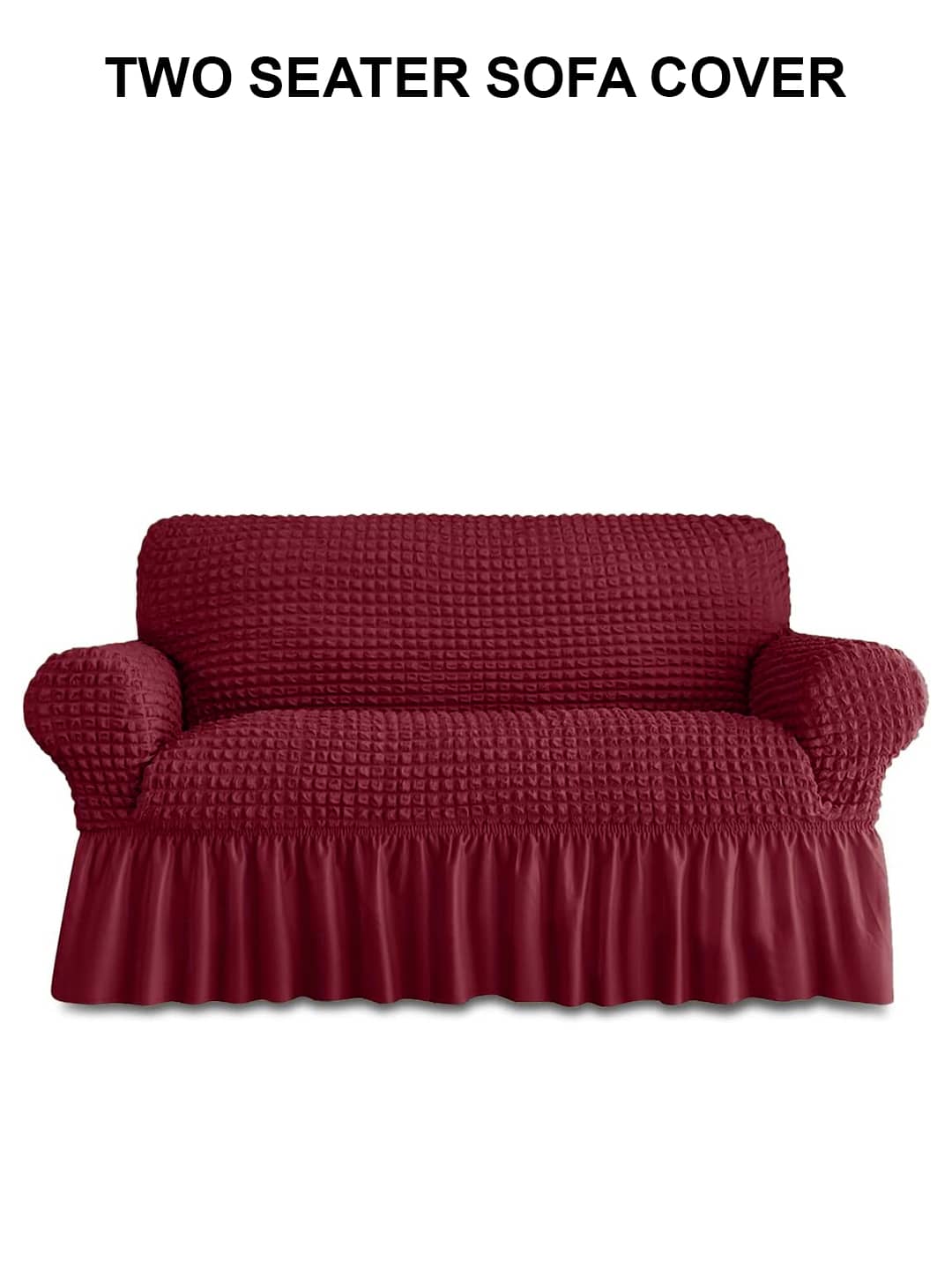 Cortina 2 Seater Polyester Sofa Cover ( Pack of 1 )
