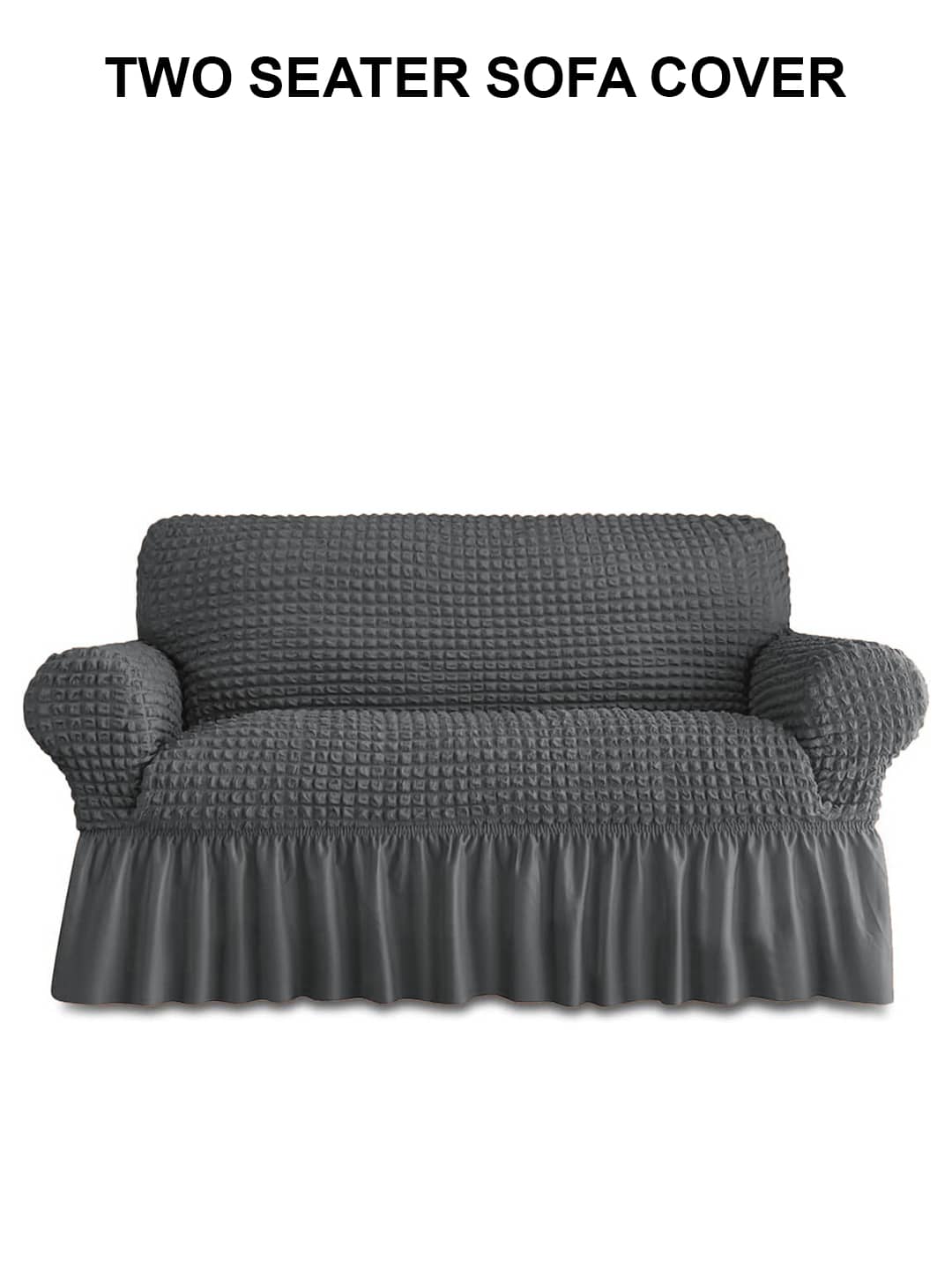 Cortina 2 Seater Polyester Sofa Cover ( Pack of 1 )