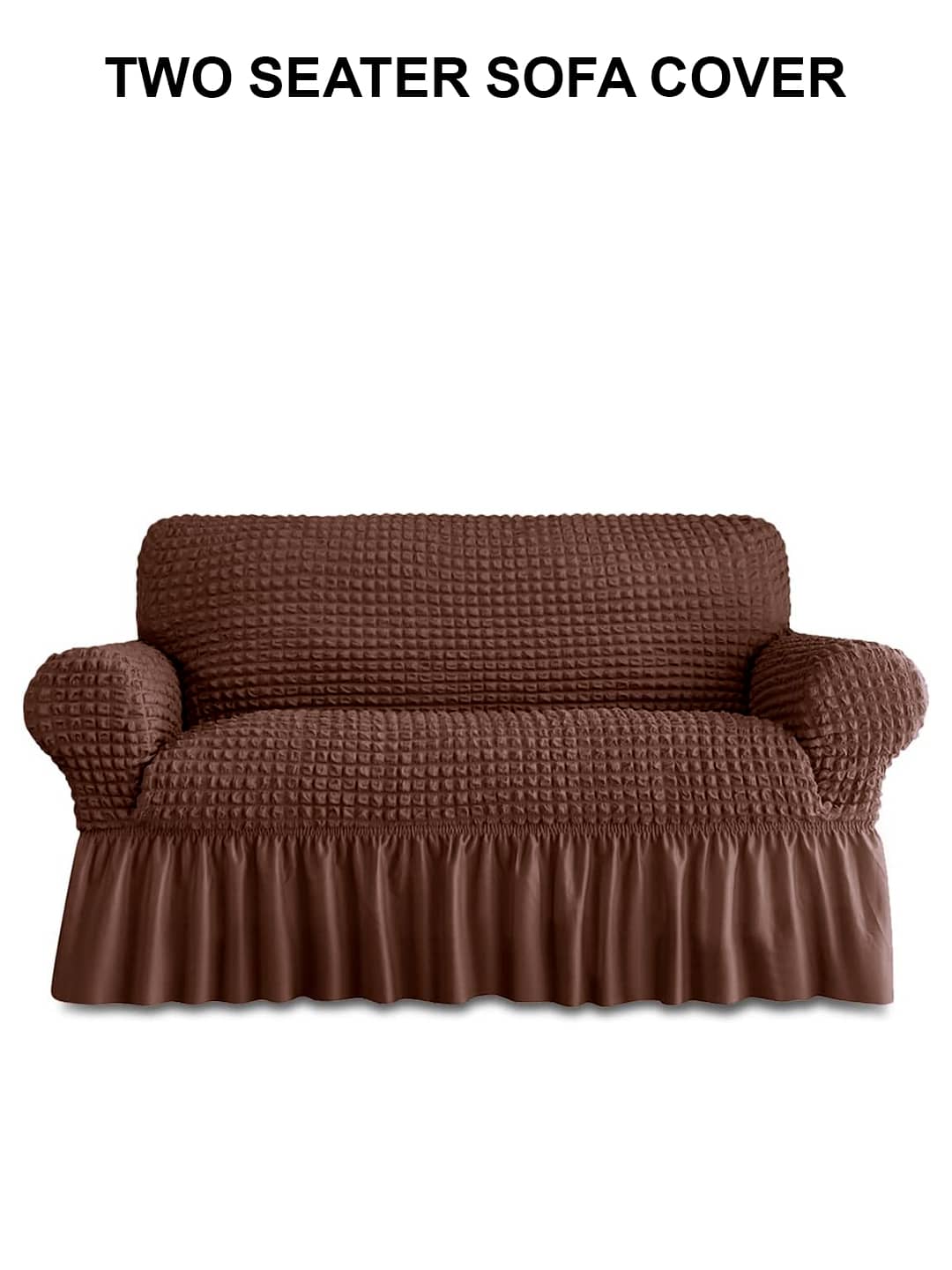 Cortina 2 Seater Polyester Sofa Cover ( Pack of 1 )