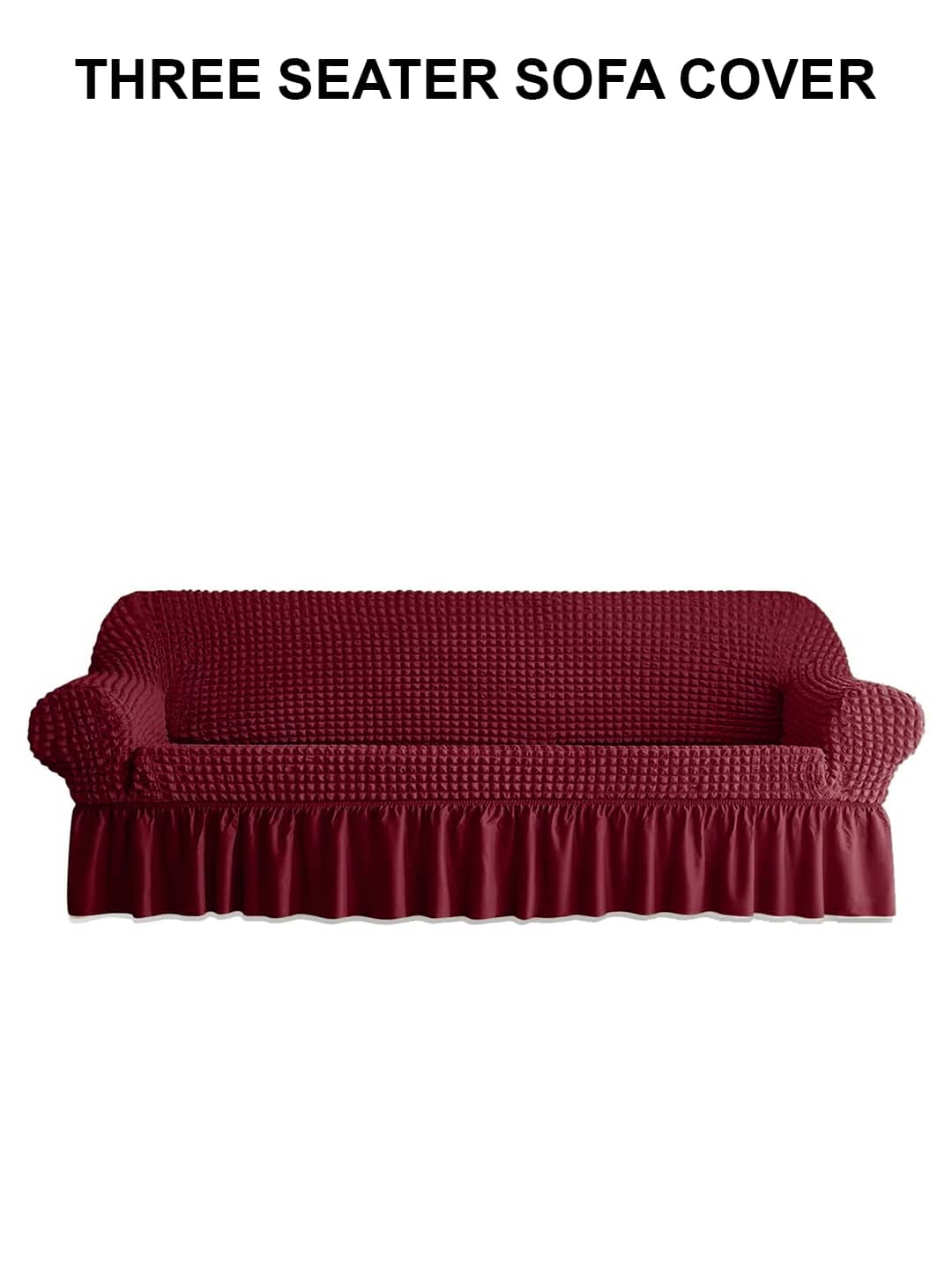 Cortina 2 Seater Polyester Sofa Cover ( Pack of 1 )