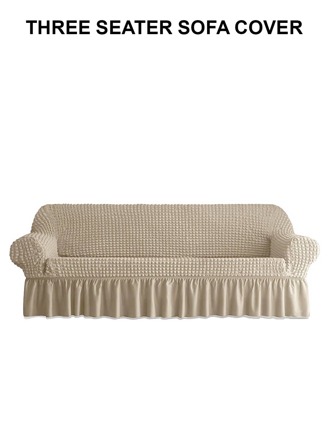Cortina 2 Seater Polyester Sofa Cover ( Pack of 1 )
