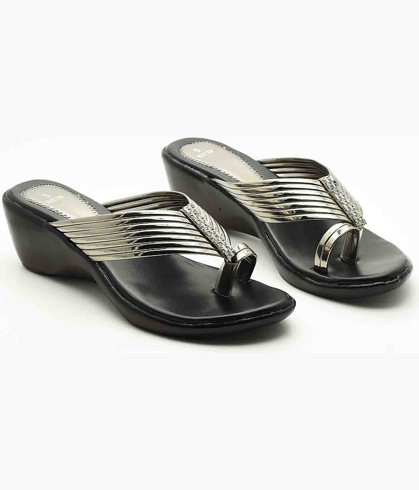 IndiForce Silver Women's Sandal Heels - Heels | Buy online on ZillyBuy