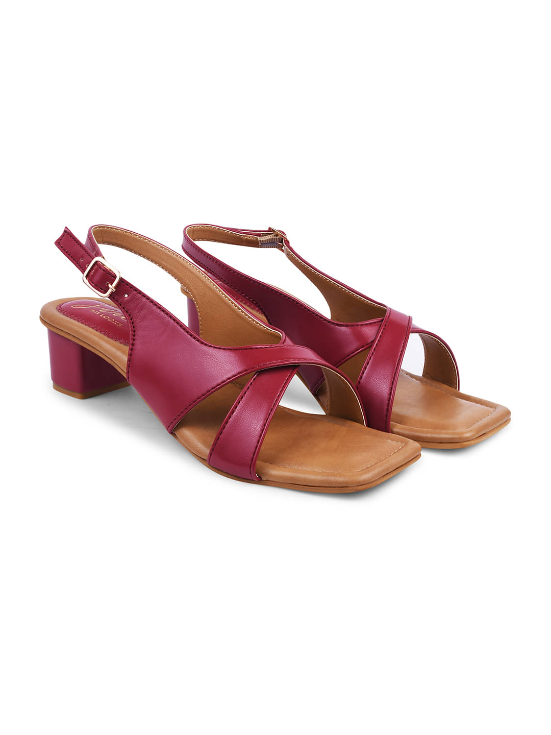 JM Looks Pink Women's Sandal Heels JM Looks Pink Women's Sandal Heels