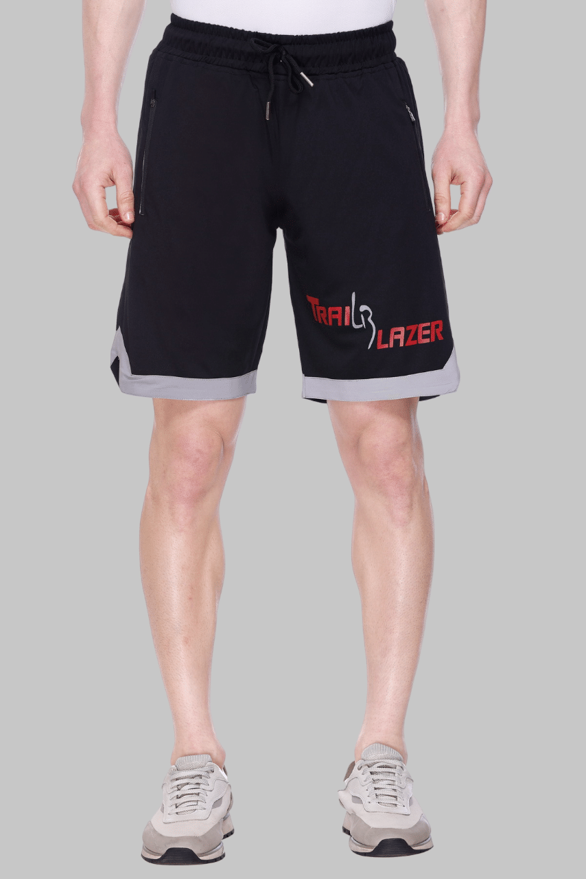 LEEBONEE Black Polyester Blend Men's Shorts ( Pack of 1 ) LEEBONEE Black Polyester Blend Men's Shorts ( Pack of 1 )