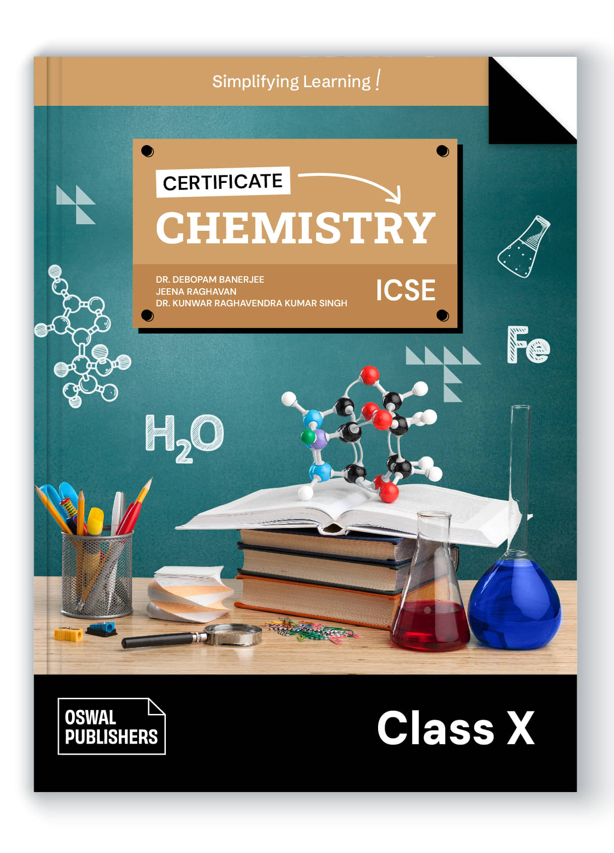     			Oswal Certificate Chemistry Textbook for ICSE Class 10 : By Dr. Kunwar, Jeena, Dr. Debopam Banerjee, Latest Edition 2023-24