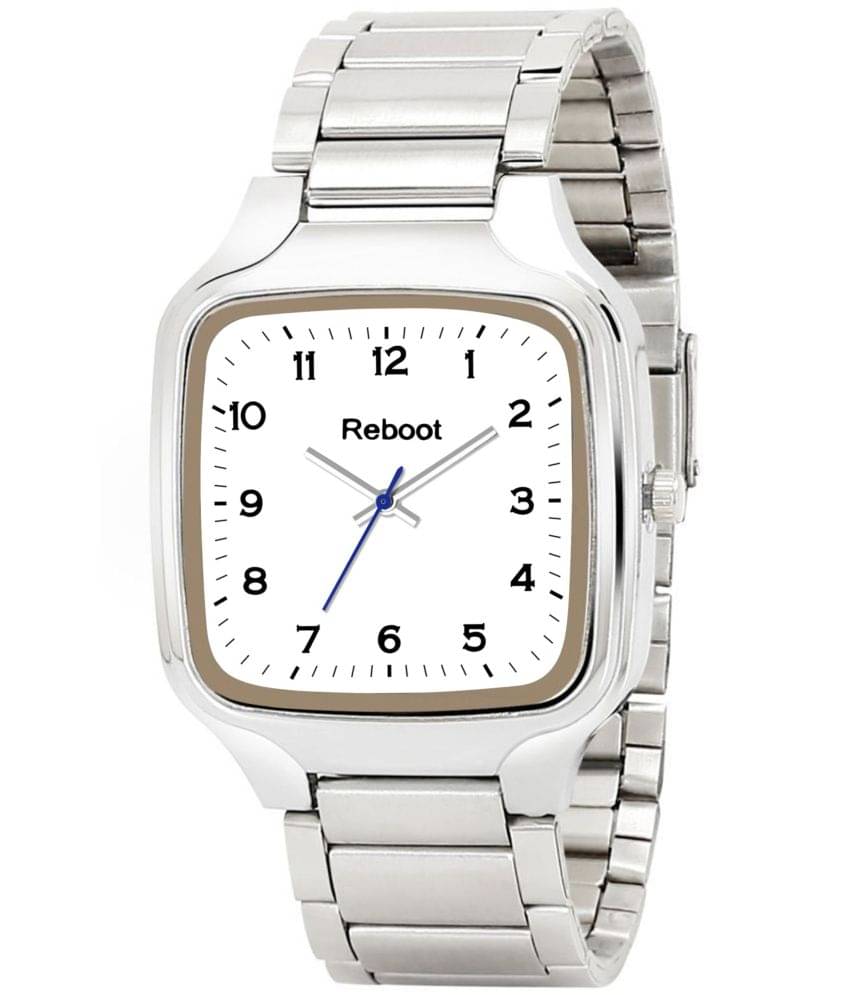     			Reboot Silver Stainless Steel Analog Men's Watch