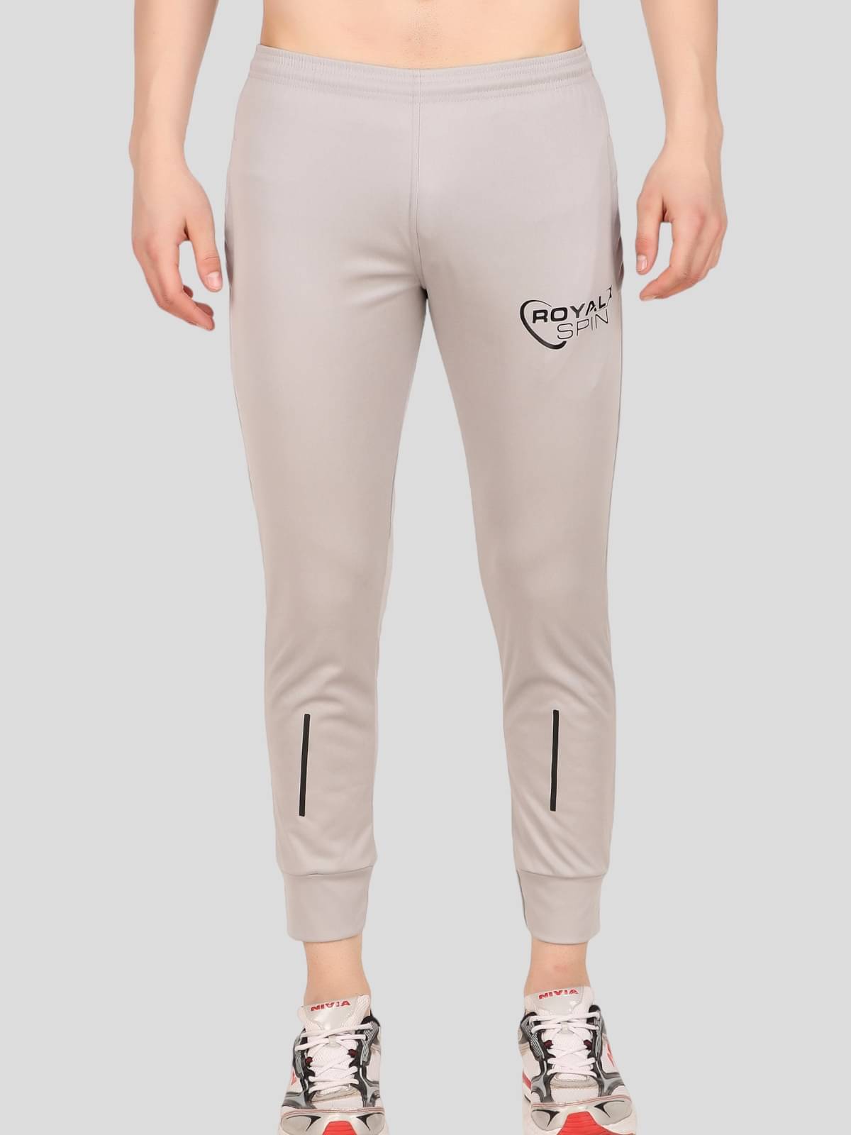     			Roya,l spin Grey Polyester Men's Joggers ( Pack of 1 )