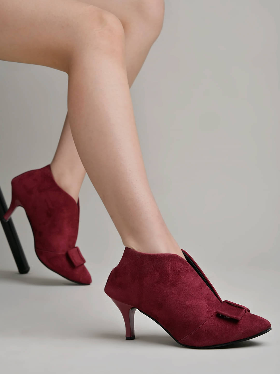Shoetopia Red Women's Mules Heels     			Shoetopia Red Women's Mules Heels