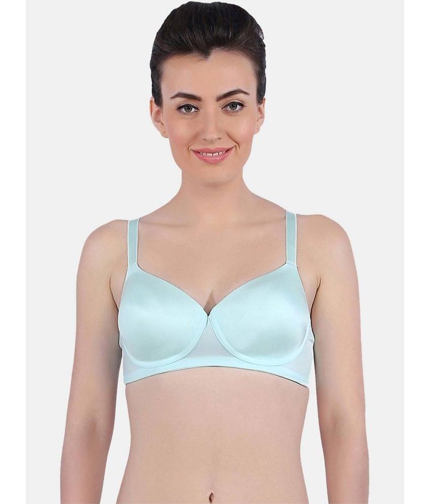     			Sonari Nylon Lightly Padded Women's T-Shirt Bra ( Blue ) sohasky